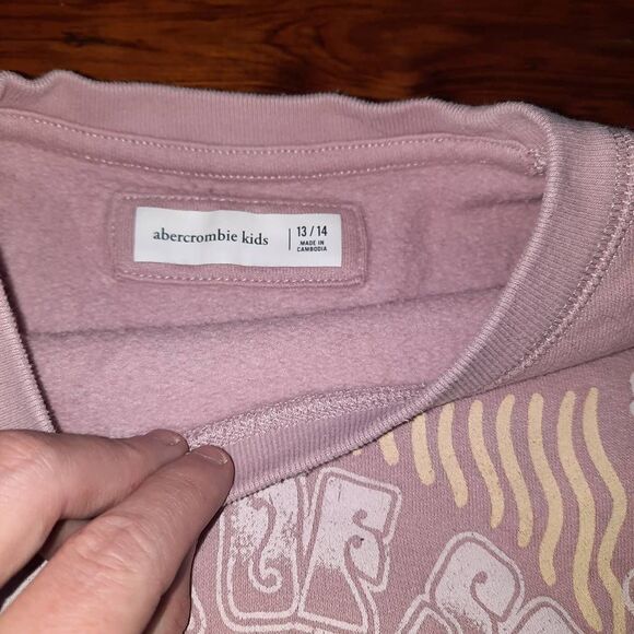 Girls Abercrombie & Fitch Kids Aretha Franklin Crewneck Sweatshirt - Picture 3 of 4